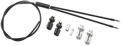VWP bmx boven remkabel cpl. m/stelb. 425mm zwart freestyle
