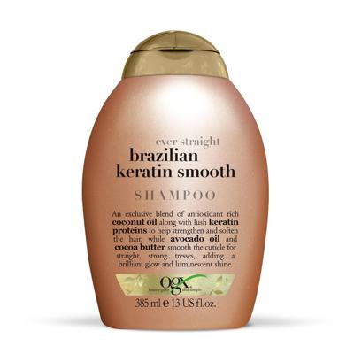 OGX Shampoo Ever Straight Brazilian Keratin Smooth 385ml