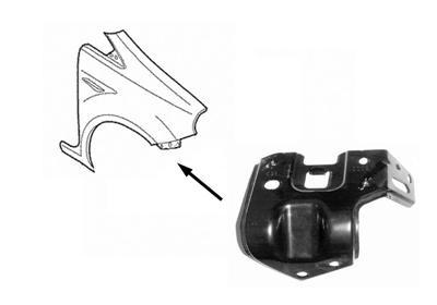 Bevestiging Spatbord Rechts Voor 1624672