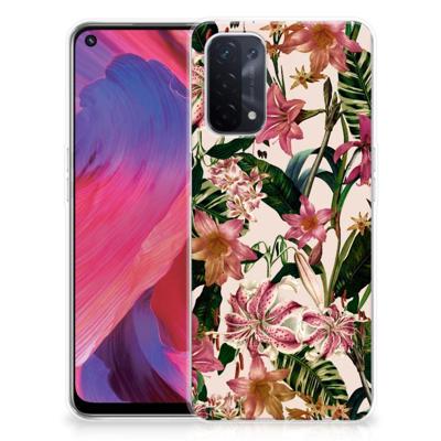 OPPO A74 5G | A54 5G | TPU Case | Flowers