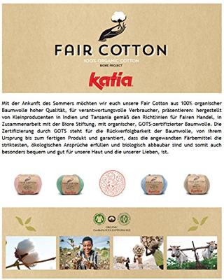 Katia Fair Cotton 8 Kleur: Licht hemelsblauw Katia Fair Cotton 8 Kleur: Licht hemelsblauw