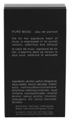 Narciso Rodriguez Pure Musc For Her Eau de parfum Spray 50 ml Narciso Rodriguez Pure Musc For Her Eau de parfum Spray 50 ml