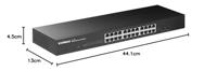 Edimax 26-poorts gigabit-switch met 2 SFP-poorten | 1 stuks - GS-1026 V3 GS-1026 V3 - thumbnail