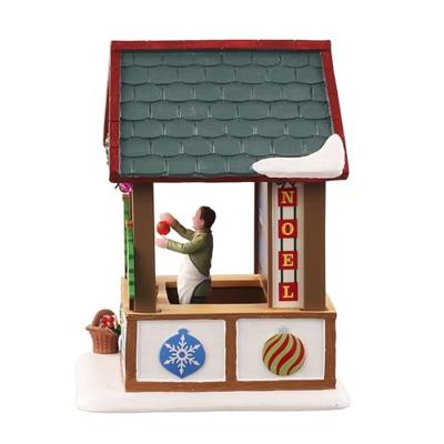 Lemax hand crafted ornaments verlicht kerstdorp tafereel Caddington Village 2022