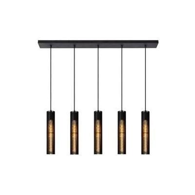 Lucide LIONEL - Hanglamp - 5xE27 - Zwart