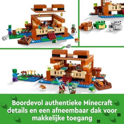 LEGO minecraft 21256 het kikkerhuis