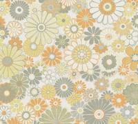 AS Creation Retro Chic - Oranje - Retro - 395353 - thumbnail