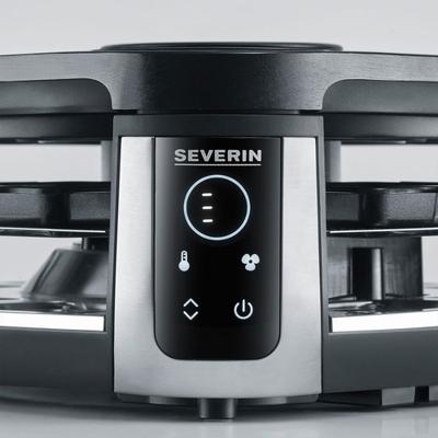 Severin RG2379 SEVENTO Racletteset Zwart - thumbnail