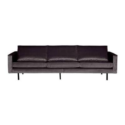 WOOOD Rodeo 3-zits bank velvet Antraciet
