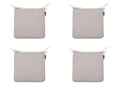 Zitje universeel rits ca. 40x40 cm Napels taupe wr coating (4 stuks) Madison - Madison