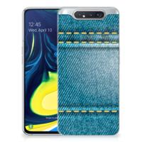 Samsung Galaxy A80 | Sillicone Back Cover | Jeans - thumbnail