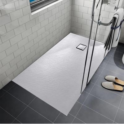 Douchebak AquaSplash Naxos SMC 120x80 cm Stone-look Mat Wit Aquasplash