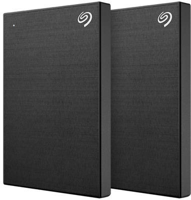 Seagate One Touch Portable Drive 5TB Zwart - Duo pack