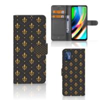 Motorola Moto G9 Plus | Telefoon Hoesje | Franse Lelie - thumbnail