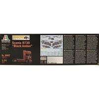 Italeri 3897 Scania R730 V8 Black Amber Vrachtwagen (bouwpakket) 1:24 - thumbnail