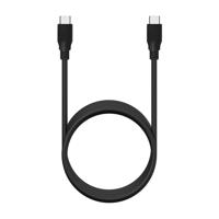 AISENS E-Marker, USB 3.2-kabel, 20 Gbit/s, 8 k@ 30 Hz, 5 A, 100 W, type USB-C/M-USB-C/M, zwart, 2 m - thumbnail