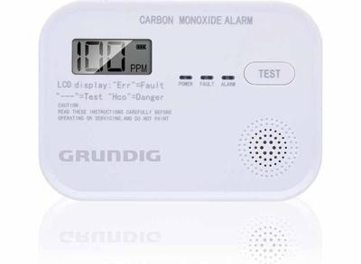 Grundig CO Melder - Koolmonoxidemelder - 10 Jaar Batterij Grundig CO Melder - Koolmonoxidemelder - 10 Jaar Batterij