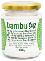 Bambu Salz Bamboezout zeer fijn 1x gebrand 200 Gram - thumbnail