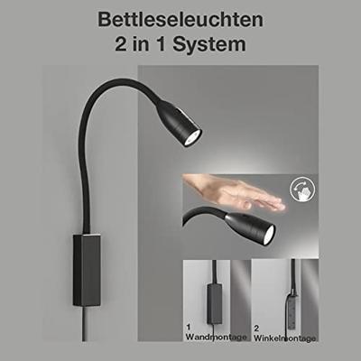 Fischer & Honsel Led leeslampjeSten zwart - 30170