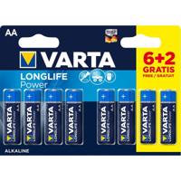 AA Batterijen Varta High Energy, 6+2 stuks in blister - thumbnail
