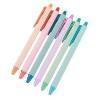 Itotal Uitwisbare balpennen, 6 kleuren - thumbnail