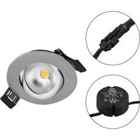 EVN S061502 S061502 LED-inbouwlamp LED 6 W Chroom - thumbnail