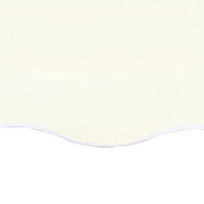 VidaXL Vervangingsdoek voor luifel 4,5x3,5 m crèmekleurig