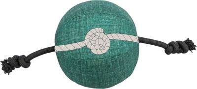 TRIXIE CITYSTYLE HONDENSPEELGOED BAL MET TOUW STOF GERECYCLED 14X14X34 CM 2 ST