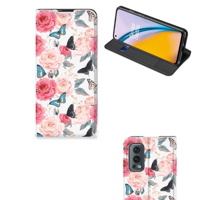 OnePlus Nord 2 5G Smart Cover Butterfly Roses - thumbnail