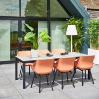 Sophie Element dining armstoel Italian Terra Hartman - thumbnail