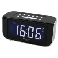 Soundmaster FUR4005 PLL FM wekkerradio wekkerradio wekker wekker dubbel alarm dimbaar Jumbo display - thumbnail