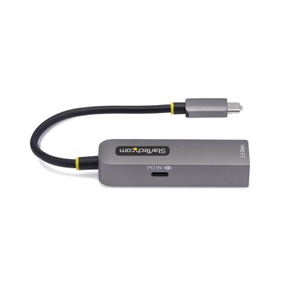 USB-kabel Startech 2GPD3-USB-C-ETHERNET Grijs