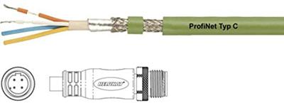 Helukabel 806484 Sensor/actuator aansluitkabel M12 Aantal polen (sensoren): 4 Stekker, recht 3.00 m 1 stuk(s)