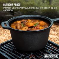 Blackwell Sauspan Gietijzer / Steelpan ø 18 cm - 1.5 liter - zonder anti-aanbaklaag - thumbnail