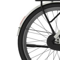 Cortina spatbord achter 28 e-nite pling metallic silver mat - thumbnail