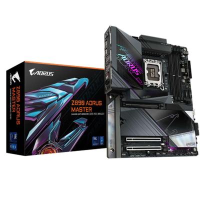 GIGABYTE z890 aorus master socket 1851 moederbord (raid, 10gb-lan, wi-fi 7, bt, sound, atx)