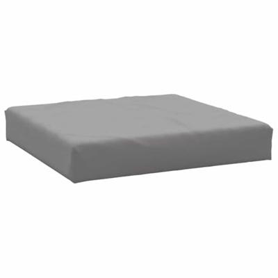 Palletkussen 60x60x8 cm oxford stof grijs