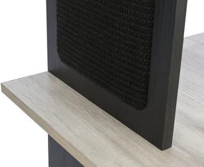 TRIXIE CITYSTYLE KRABPAAL GRIJS / ZWART 98 CM