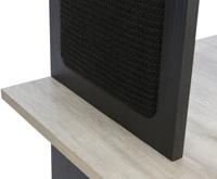 TRIXIE CITYSTYLE KRABPAAL GRIJS / ZWART 98 CM - thumbnail