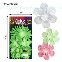 Petaloo • flower layers lime - thumbnail