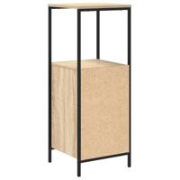 Badkamermeubel met planken 36x35x95 cm Sonoma eikenkleurig - thumbnail