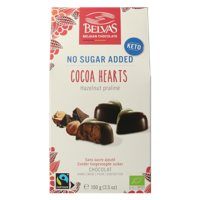 Choco hart hazelnoot praline bio 100 Gram - thumbnail