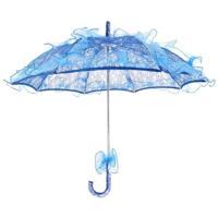 Bruiloft partijen bruids Lace katoen paraplu fotografie Prop Umbrella(Blue) dansen - thumbnail