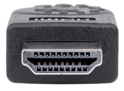 Manhattan 306119-CG HDMI-kabel HDMI Aansluitkabel HDMI-A-stekker, HDMI-A-stekker 1.80 m Zwart 4K UHD Manhattan 306119-CG HDMI-kabel HDMI Aansluitkabel HDMI-A-stekker, HDMI-A-stekker 1.80 m Zwart 4K UHD
