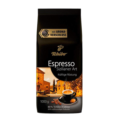 Tchibo - Espresso Sizilianer Art Bonen - 1 kg