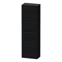 Hoge Kast Duravit D-Neo Kolomkast Wand 132 cm Linksdraaiend Mat Eiken Zwart Duravit - thumbnail