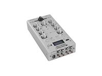 Omnitronic Gnome-202P Mini Mixer zilver - thumbnail
