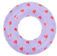 Swim Essentials Zwemband Sweet Hearts Lila 55 cm - thumbnail