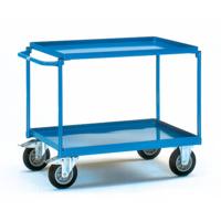 Fetra Hauptartikel 4820 Tafelwagen Staal Poedercoating Laadvermogen (max.): 400 kg Stralend blauw (RAL 5007) - thumbnail