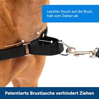 Petsafe easy walk anti-trek tuig zwart - thumbnail